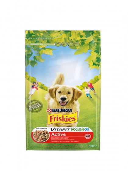 web-friskies active adult 4kg